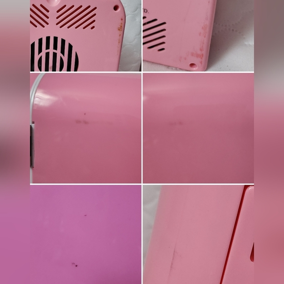 Sanrio Hello Kitty Pink Mini Refrigerator and Food Warmer - Picture 14 of 14